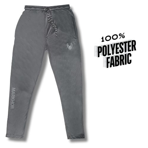ππππ€ ππ π Reflective Markhor Logo-Trouser-Premium Polyester Slim-Fit