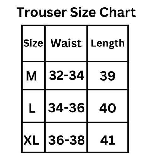 ππππ€ ππ π Reflective Markhor Logo-Trouser-Premium Polyester Slim-Fit