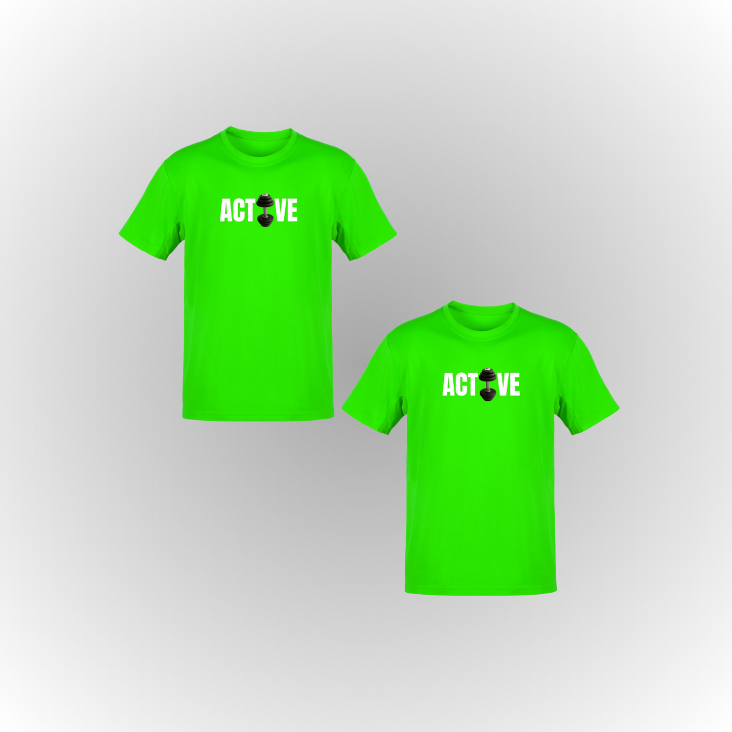 Pack of 2 Premium ActiveWeare T-Shirts – Double the Style, Double the Comfort!
