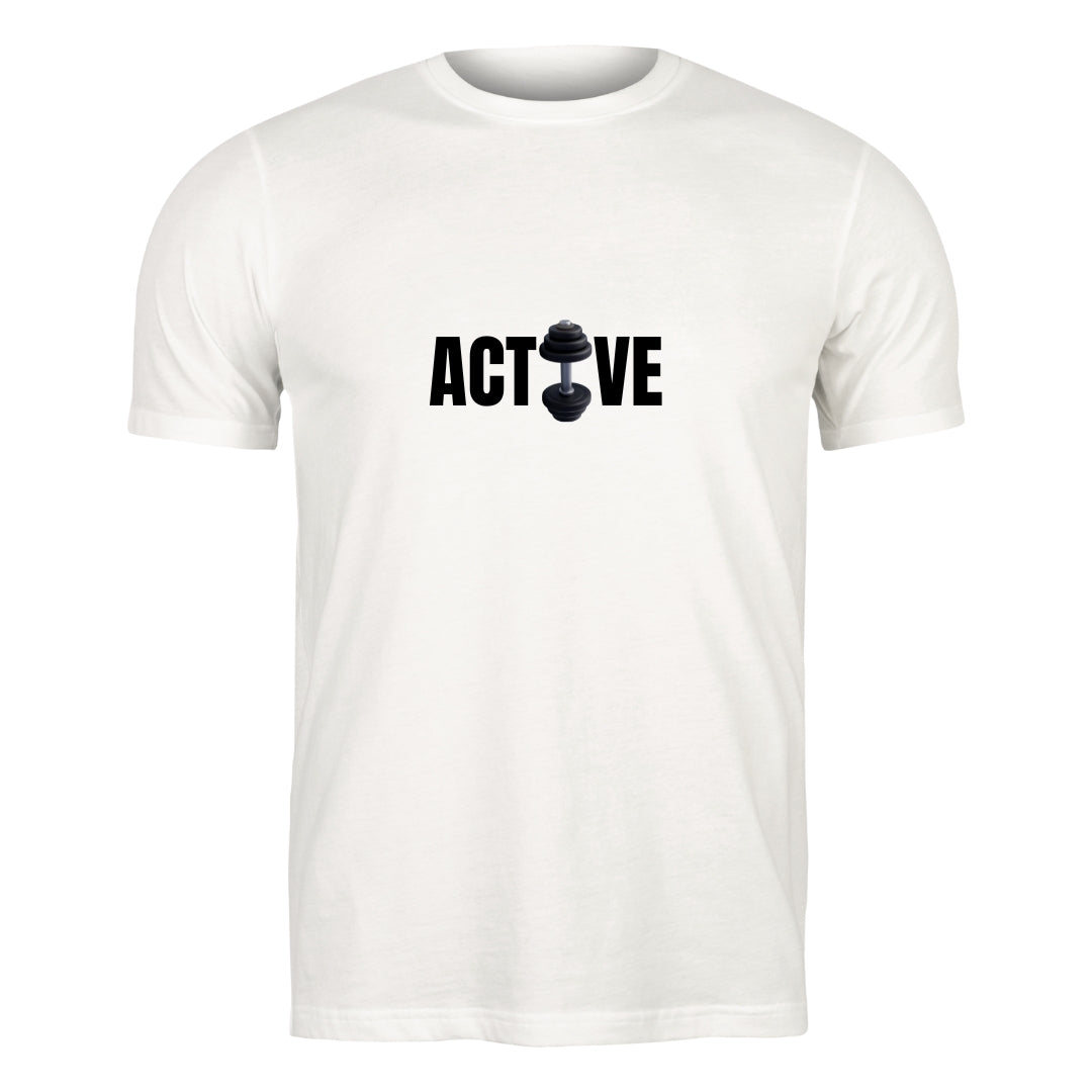 𝑨𝒄𝒕𝒊𝒗𝒆𝒘𝒆𝒂𝒓 𝑴𝒆𝒏'𝒔 𝑻-𝑺𝒉𝒊𝒓𝒕: WHITE