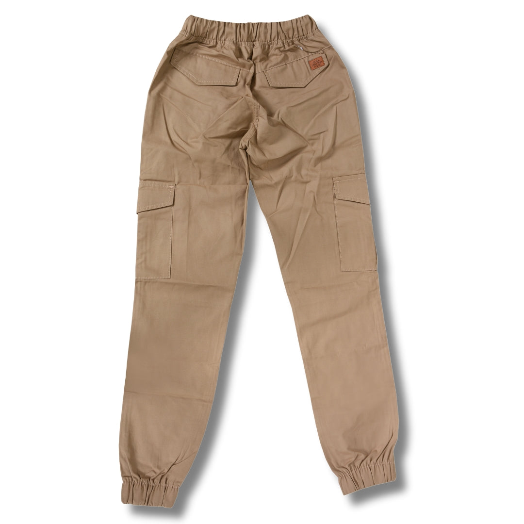 Ultimate Comfort Cotton Cargo Pants – Perfect Fit, All-Day Style! RUST
