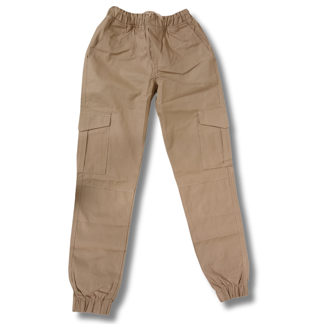 Ultimate Comfort Cotton Cargo Pants – Perfect Fit, All-Day Style! RUST