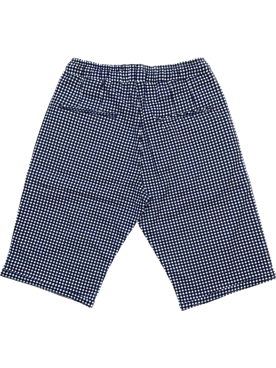 Blue & White Patterned Cotton Shorts – Style & Comfort for Every Day! 🌞