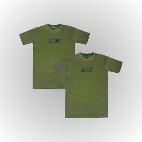 Pack of 2 Premium ActiveWeare T-Shirts – Double the Style, Double the Comfort!