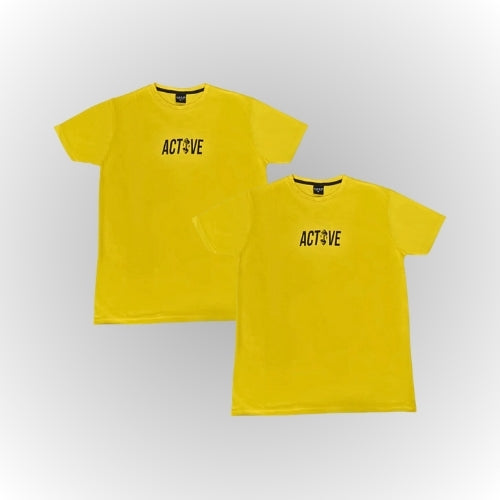 Pack of 2 Premium ActiveWeare T-Shirts – Double the Style, Double the Comfort!