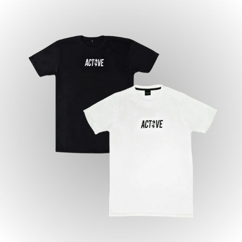 Pack of 2 Premium ActiveWeare T-Shirts – Double the Style, Double the Comfort!